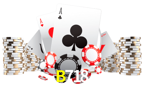Jogue jogos de pôquer em B718